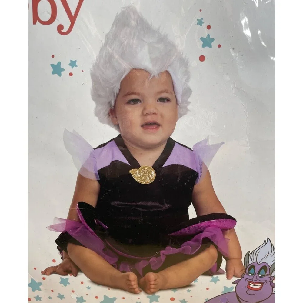 Disney Baby Ursula Infant Halloween Costume 6-12 Mo by Disguise Little Mermaid